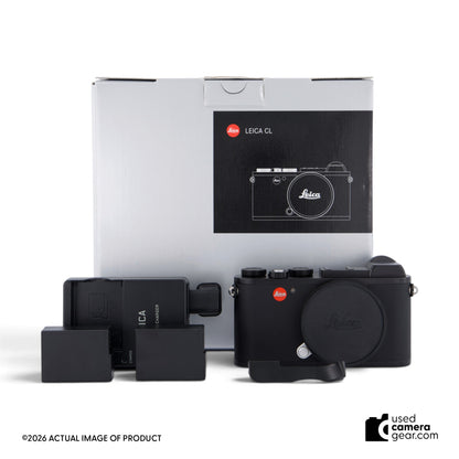 Leica CL Mirrorless Digital Camera Body (Black) *WITH EXTRAS* (#123) *USED*
