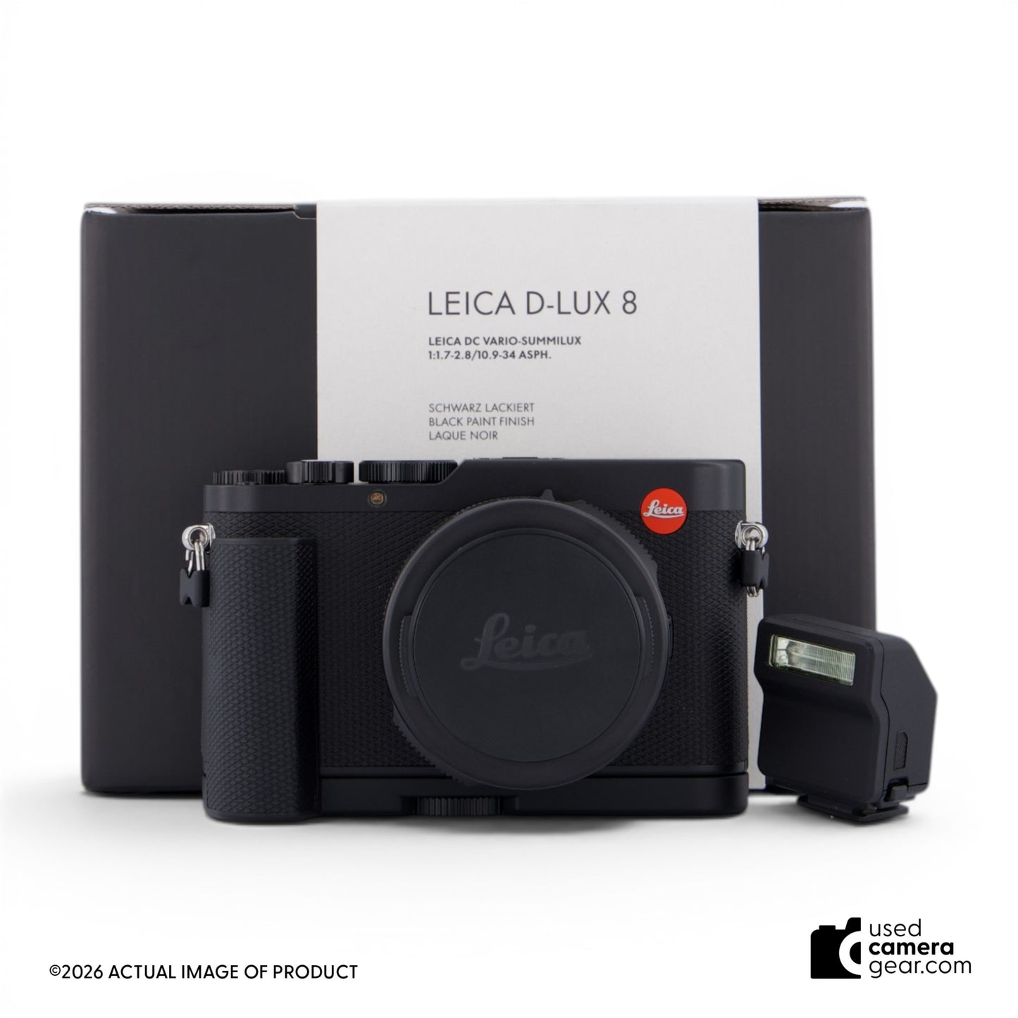 Leica D-Lux 8 Digital Camera with Handgrip (#633) *USED*