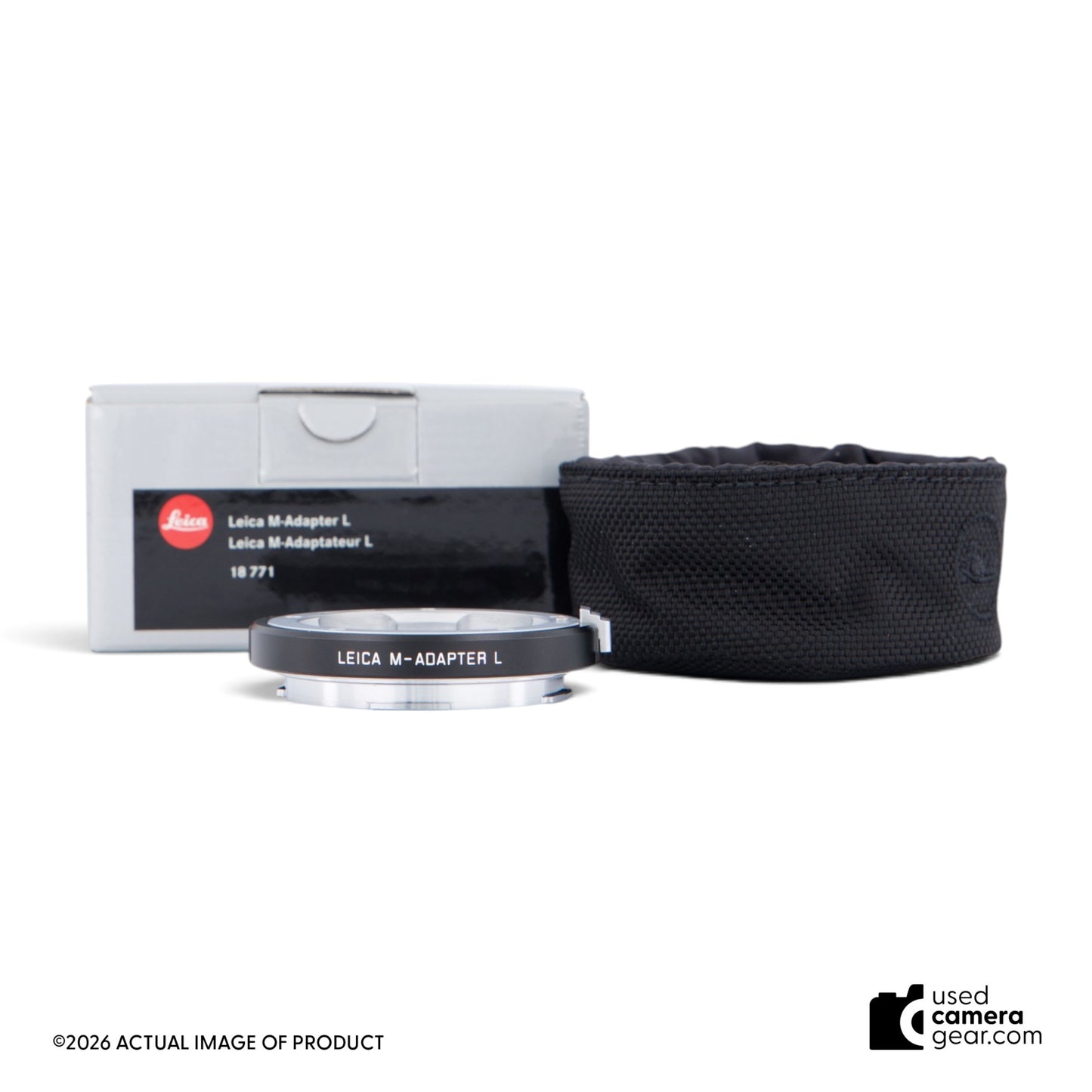 Leica M-Adapter-L Black (#001) *USED*