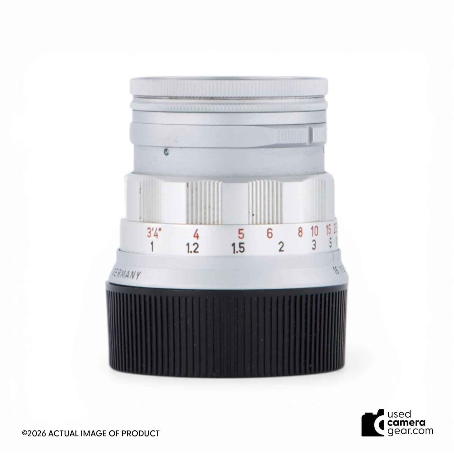 Leica Summicron M 50mm f/2 "Rigid" Lens #11818 Tested (#509) *USED*"