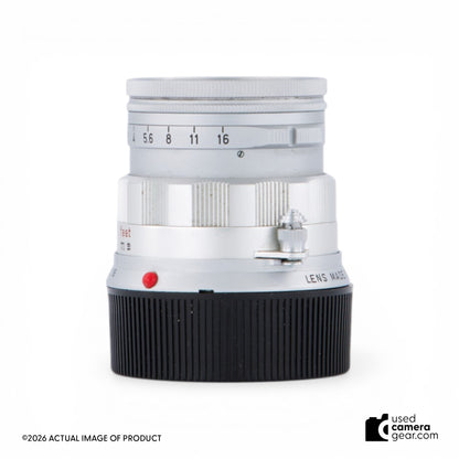 Leica Summicron M 50mm f/2 "Rigid" Lens #11818 Tested (#509) *USED*"