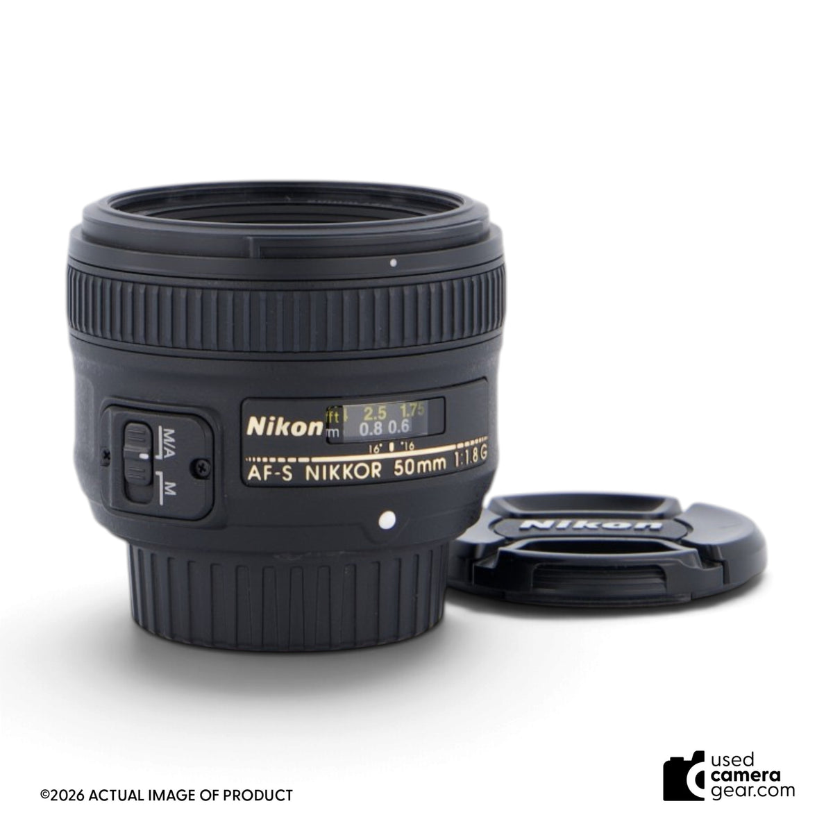 Nikon AF-S 50mm f/1.8G Lens (#751) *USED*