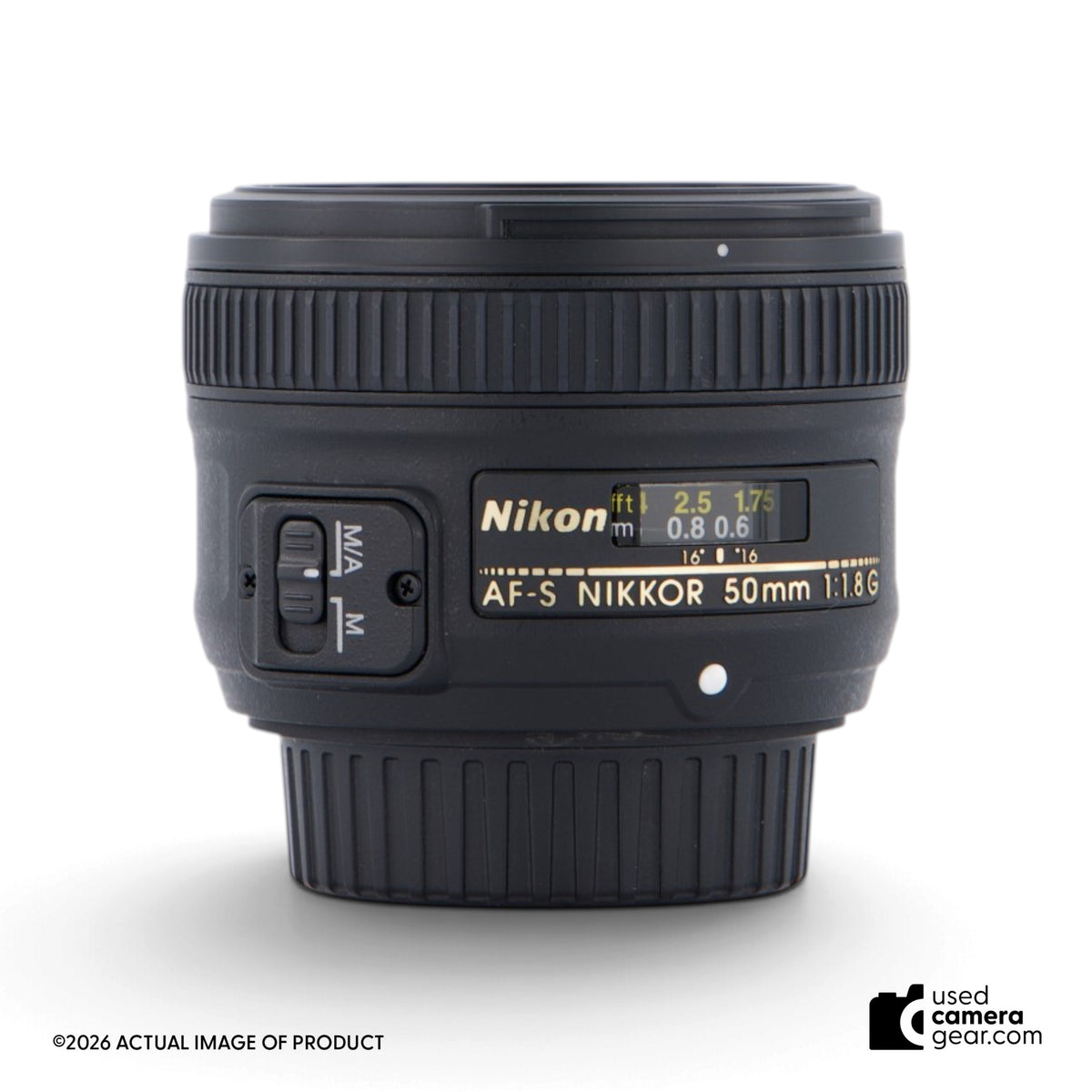 Nikon AF-S 50mm f/1.8G Lens (#751) *USED*