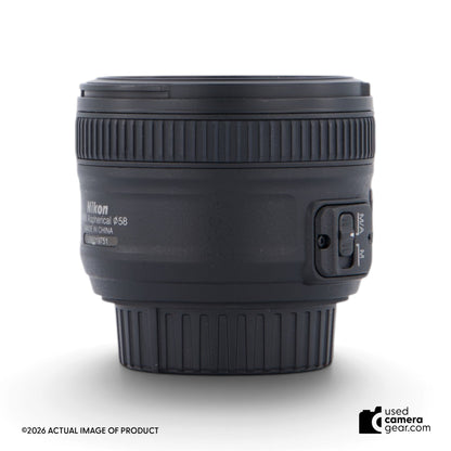 Nikon AF-S 50mm f/1.8G Lens (#751) *USED*