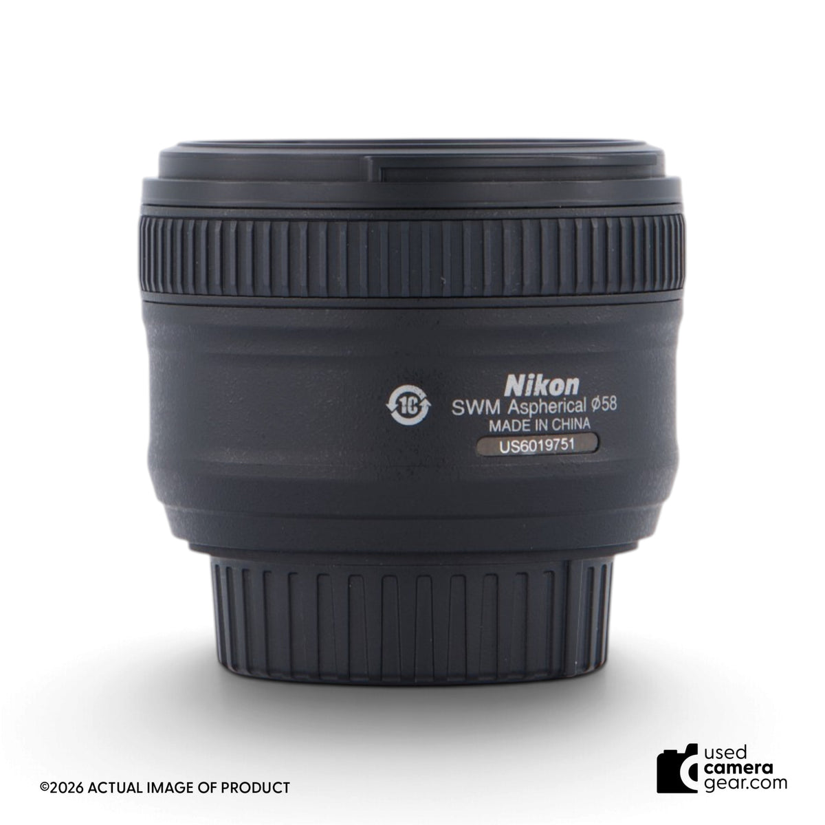 Nikon AF-S 50mm f/1.8G Lens (#751) *USED*