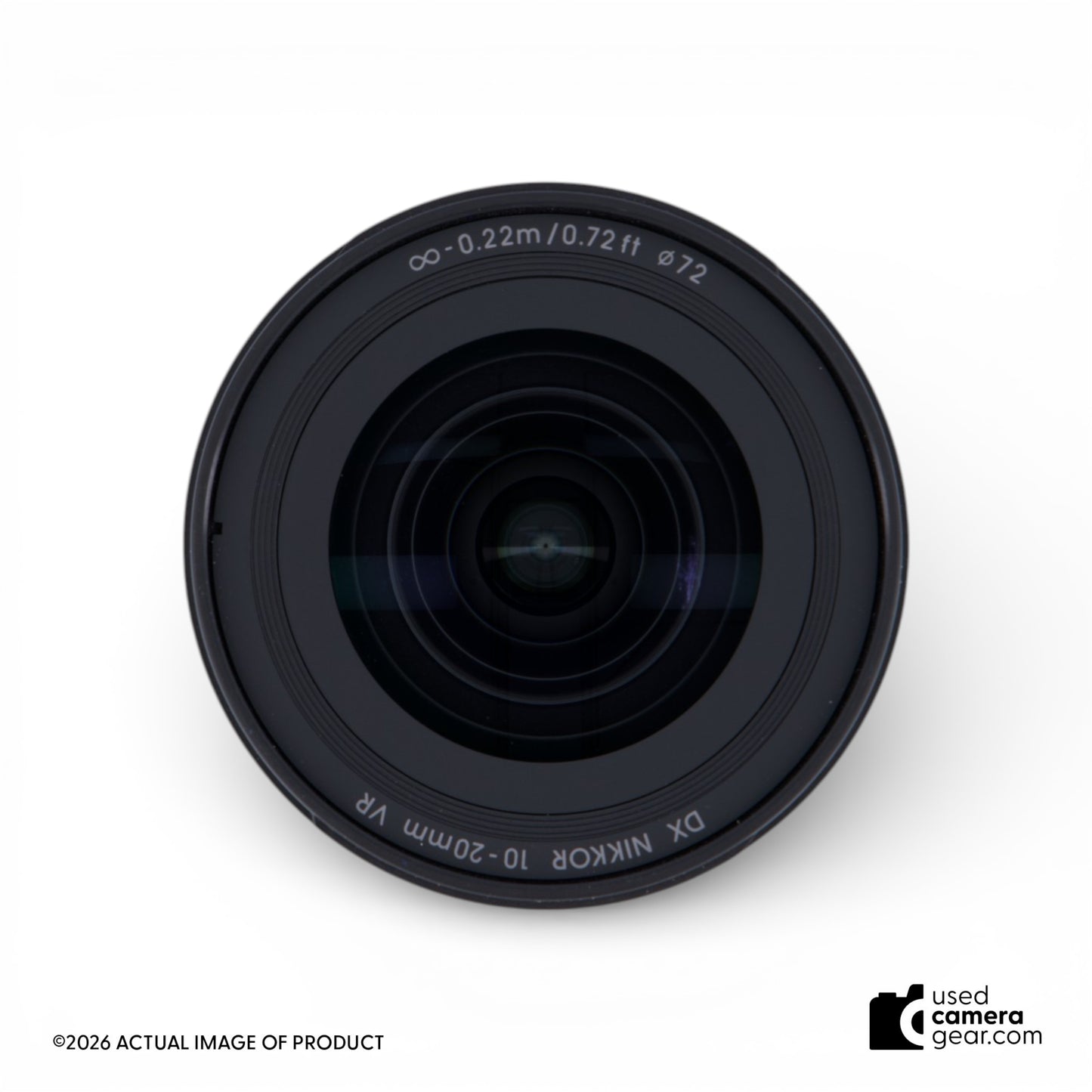 Nikon 10-20mm f/4.5-5.6G AF-P DX VR Lens (#922) *USED*