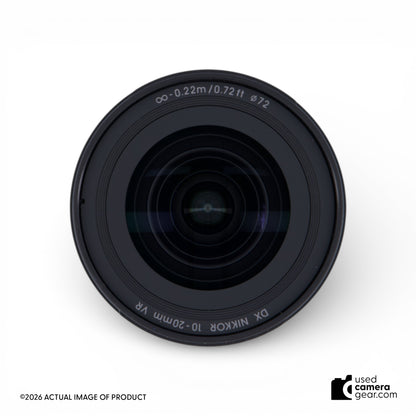 Nikon 10-20mm f/4.5-5.6G AF-P DX VR Lens (#922) *USED*