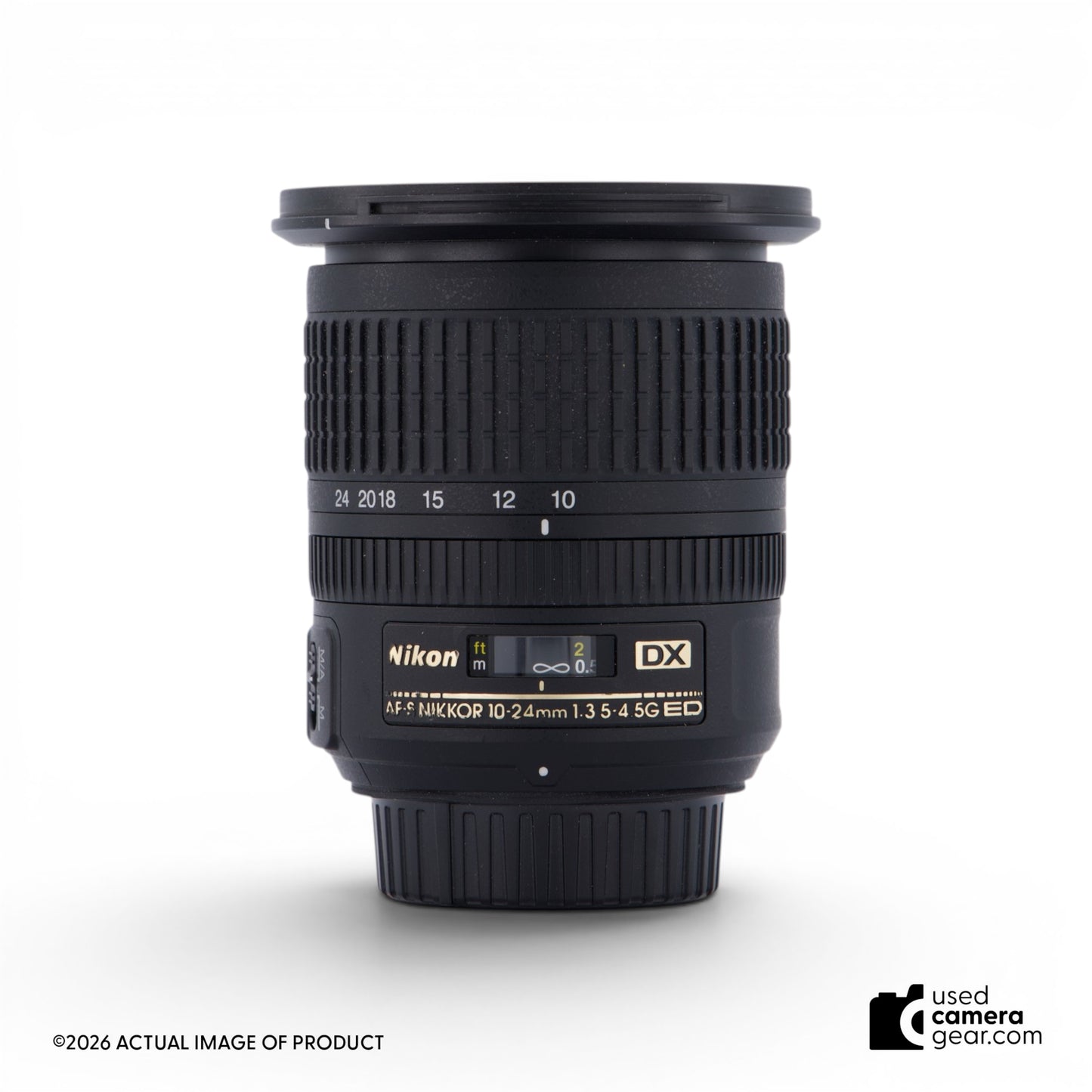Nikon 10-24mm f/3.5-4.5G ED AF-S DX Nikkor Lens (#952) *USED*