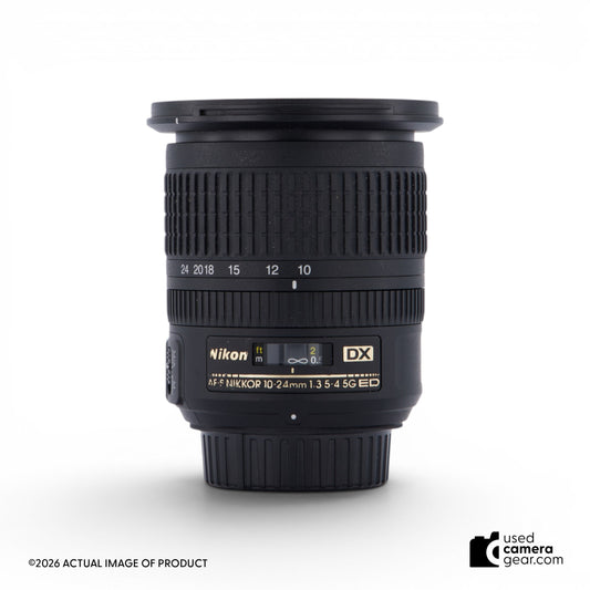 Nikon 10-24mm f/3.5-4.5G ED AF-S DX Nikkor Lens (#952) *USED*