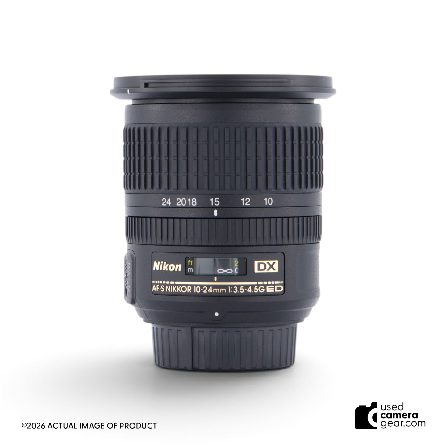Nikon 10-24mm f/3.5-4.5G ED AF-S DX Nikkor Lens (#985) *USED*