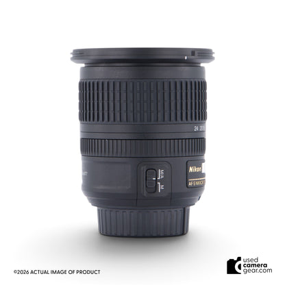 Nikon 10-24mm f/3.5-4.5G ED AF-S DX Nikkor Lens (#985) *USED*