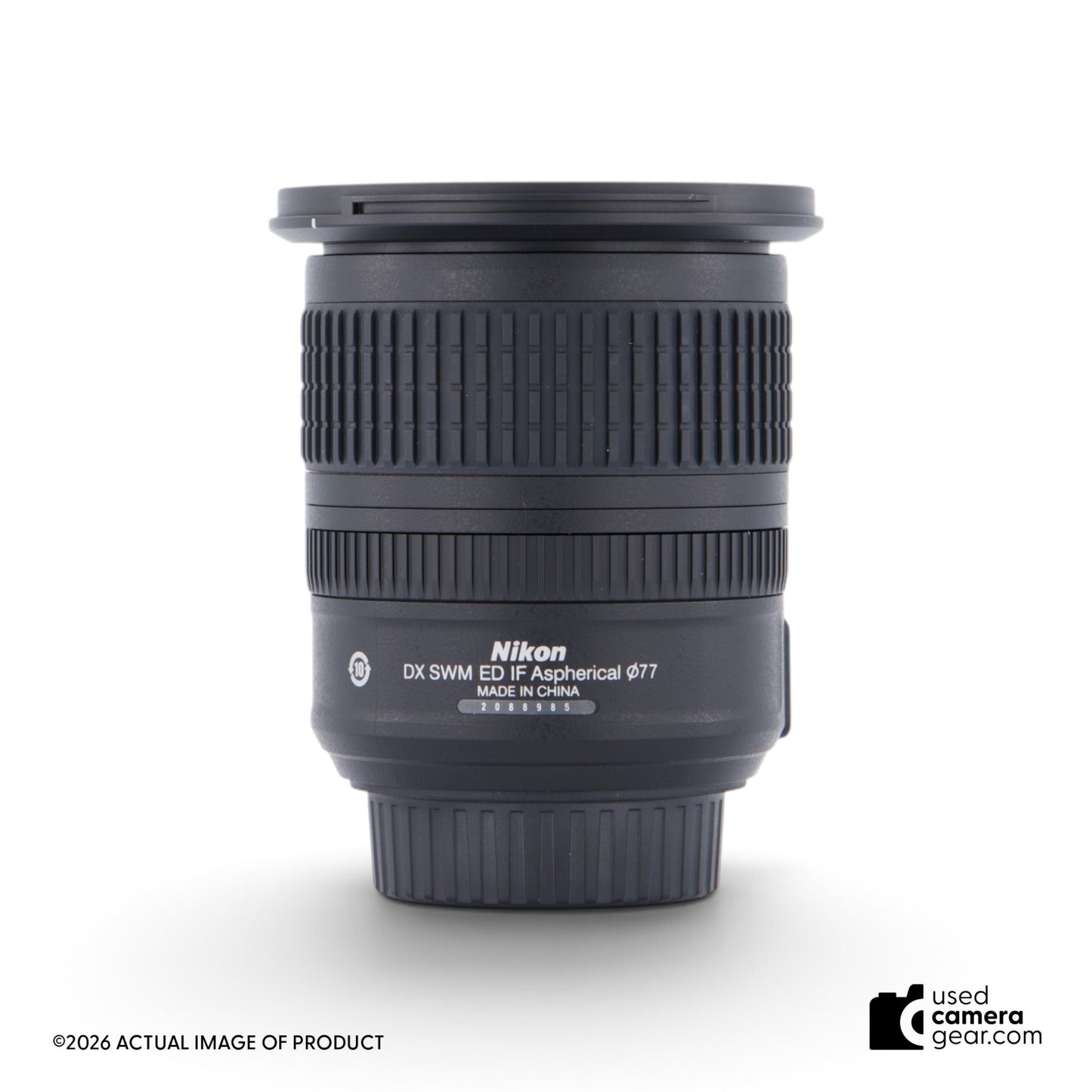 Nikon 10-24mm f/3.5-4.5G ED AF-S DX Nikkor Lens (#985) *USED*