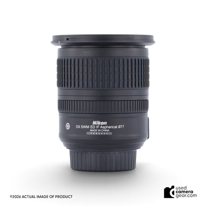 Nikon 10-24mm f/3.5-4.5G ED AF-S DX Nikkor Lens (#985) *USED*