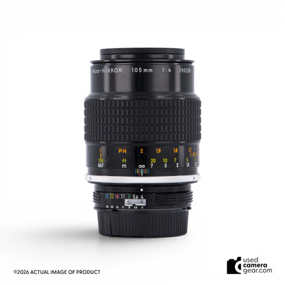 Nikon 105mm f/4 Micro-Nikkor AI Lens (#208) *USED*