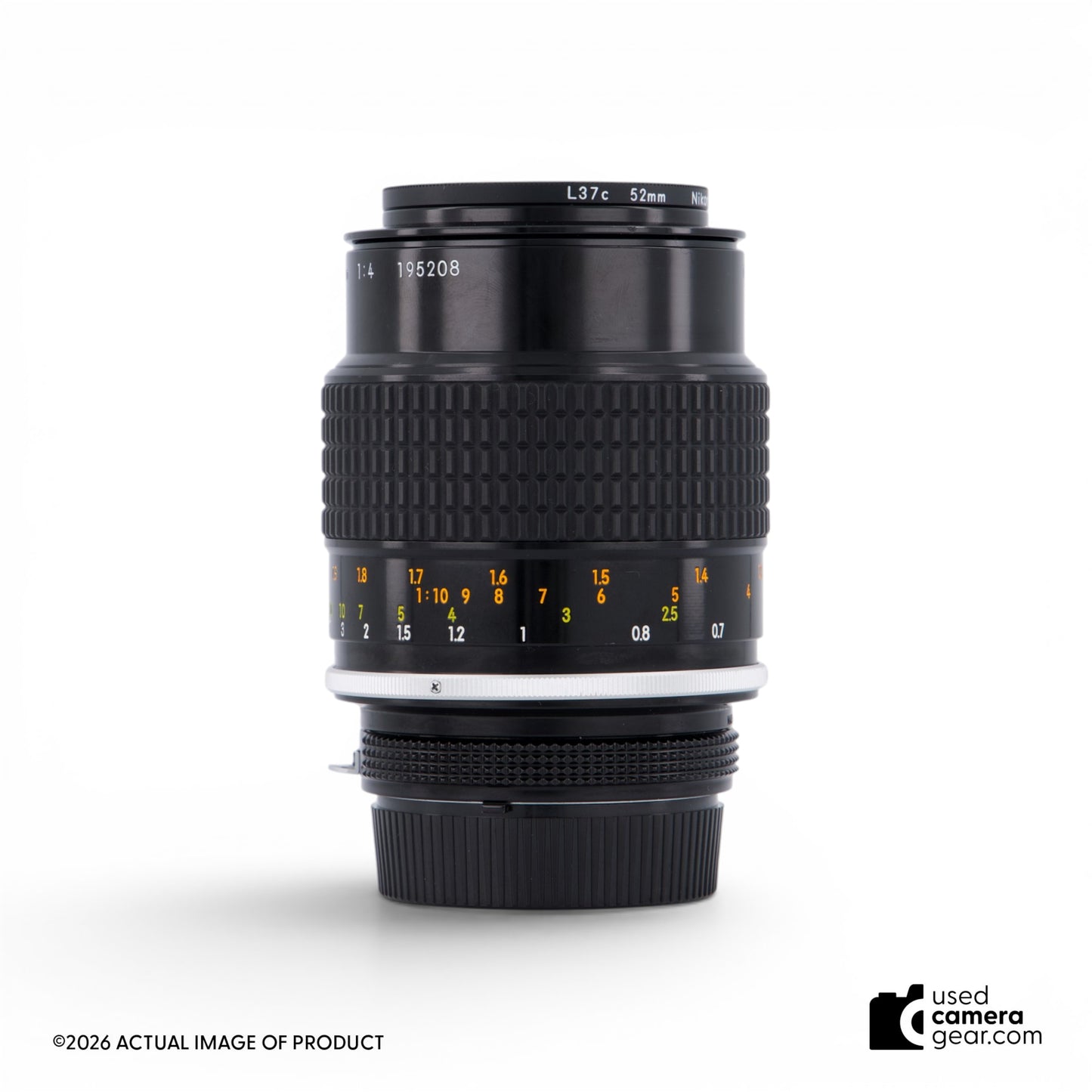 Nikon 105mm f/4 Micro-Nikkor AI Lens (#208) *USED*