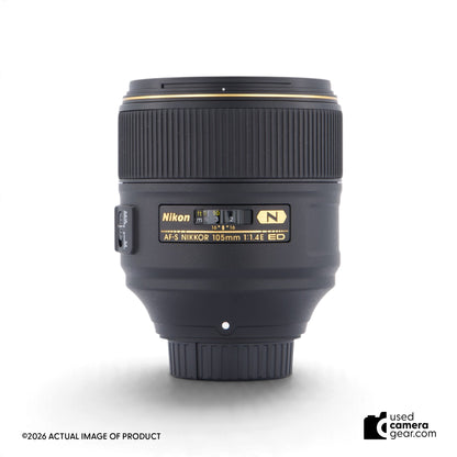 Nikon 105mm f/1.4E ED AF-S Nikkor Lens (#251) *USED*