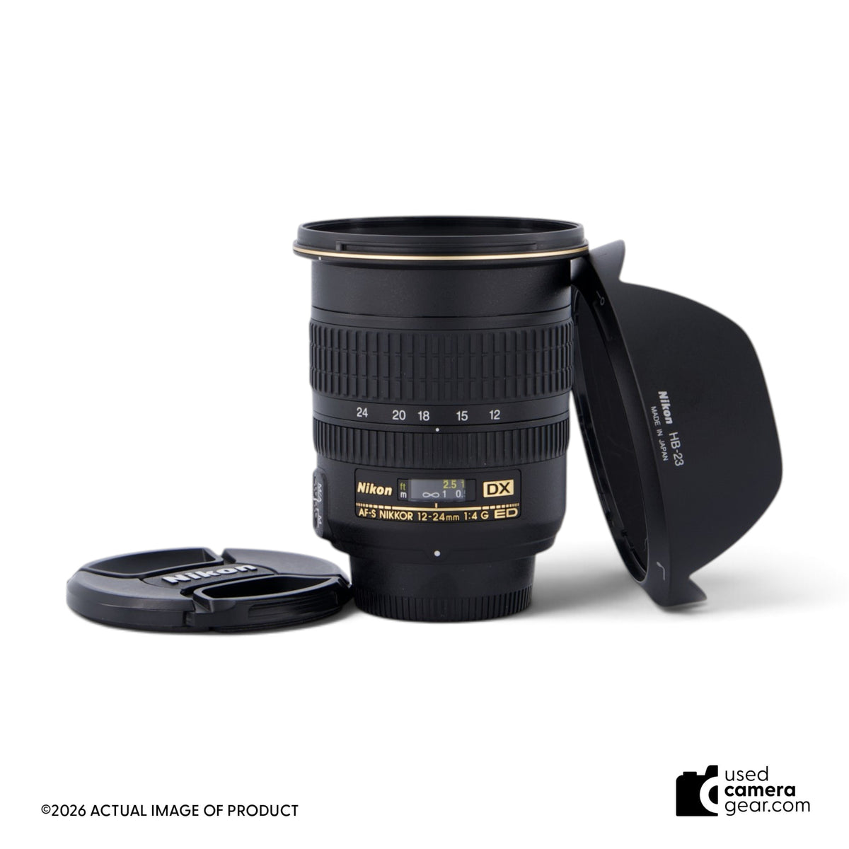 Nikon 12-24mm f/4G ED-IF AF-S DX Lens (#978) *USED*