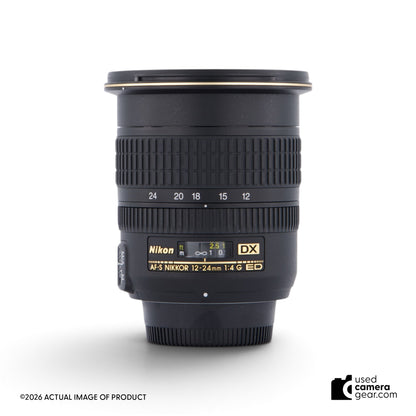Nikon 12-24mm f/4G ED-IF AF-S DX Lens (#978) *USED*