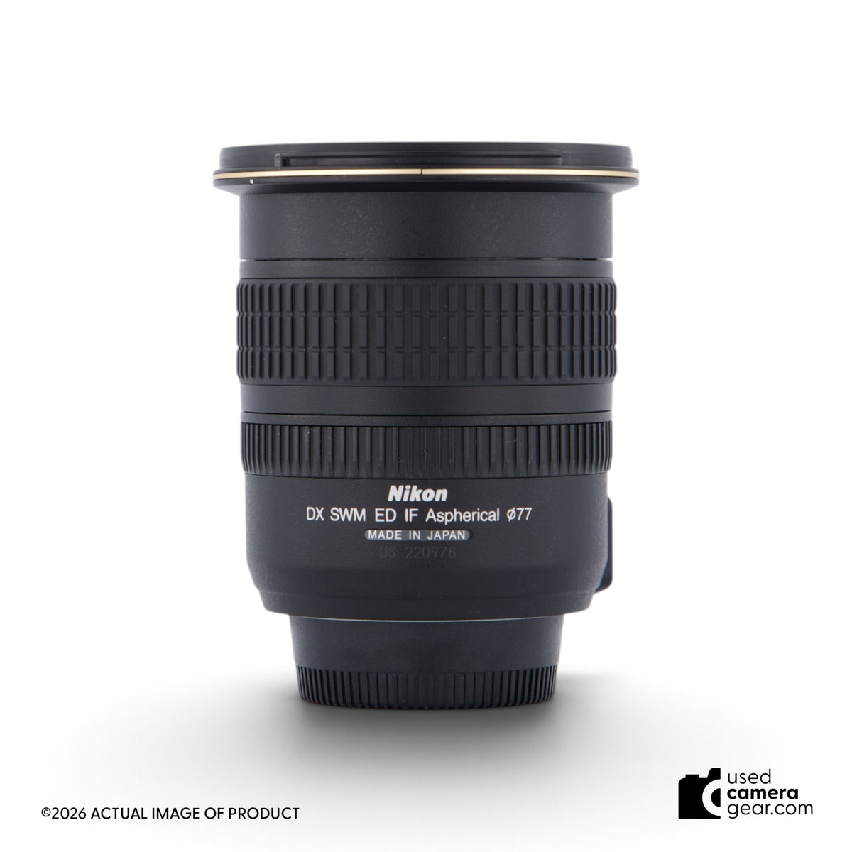 Nikon 12-24mm f/4G ED-IF AF-S DX Lens (#978) *USED*