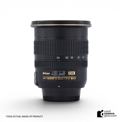 Nikon 12-24mm f/4G ED-IF AF-S DX Lens (#469) *USED*