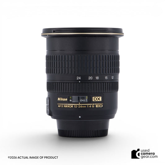 Nikon 12-24mm f/4G ED-IF AF-S DX Lens (#469) *USED*