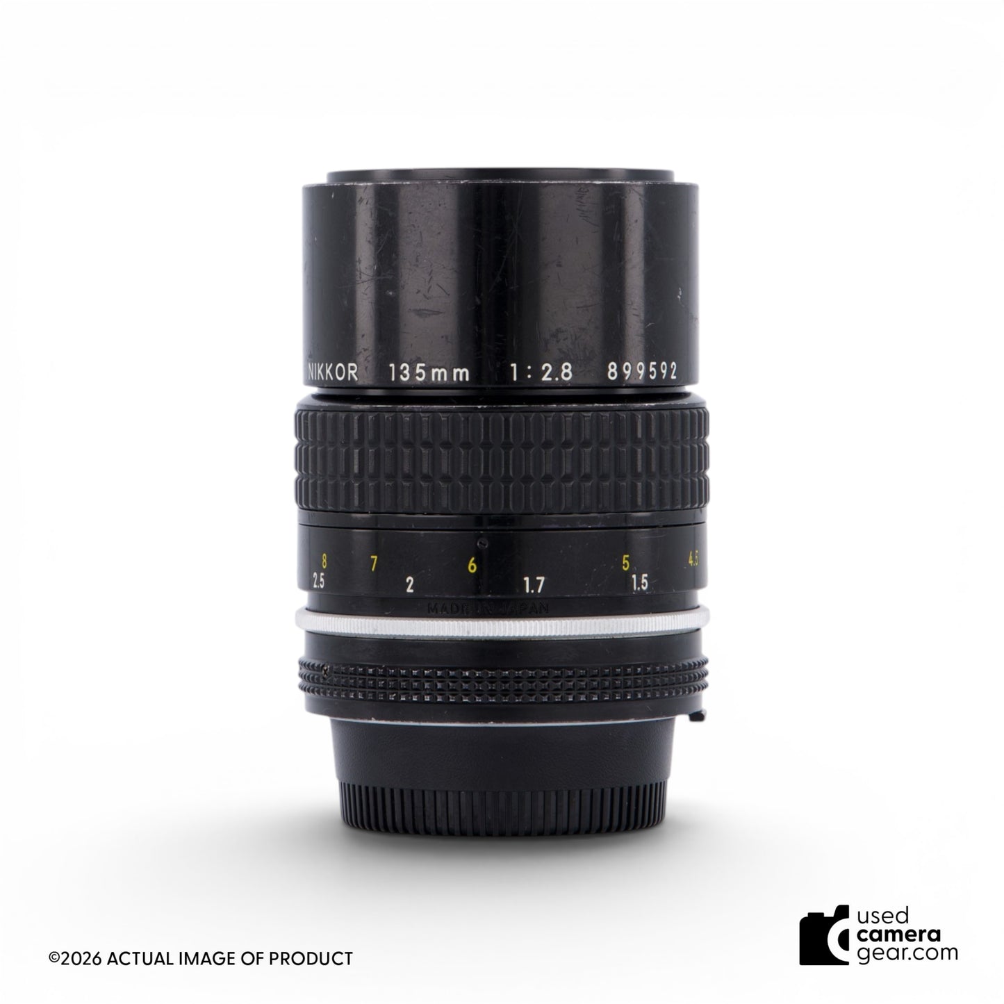 Nikon 135mm f/2.8 AI Lens (#592) *USED*