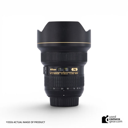 Nikon 14-24mm f/2.8G ED AF-S Lens (#271) *USED*