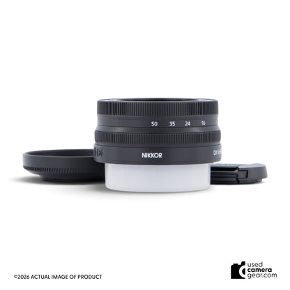 Nikon Z DX 16-50mm f/3.5-6.3 VR Lens (#841) *USED*