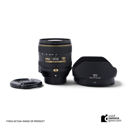 Nikon 16-80mm f/2.8-4E ED AF-S DX VR Lens (#829) *USED*