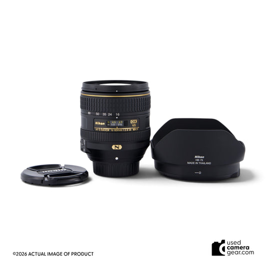 Nikon 16-80mm f/2.8-4E ED AF-S DX VR Lens (#829) *USED*