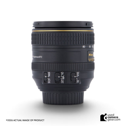 Nikon 16-80mm f/2.8-4E ED AF-S DX VR Lens (#829) *USED*