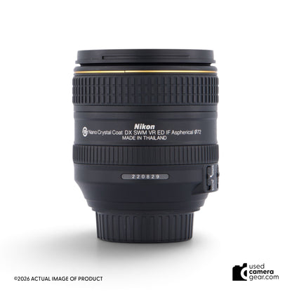 Nikon 16-80mm f/2.8-4E ED AF-S DX VR Lens (#829) *USED*