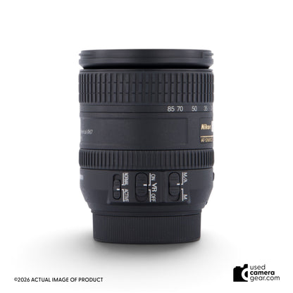 Nikon 16-85mm f/3.5-5.6G ED AF-S DX VR Nikkor Lens (#169) *USED*