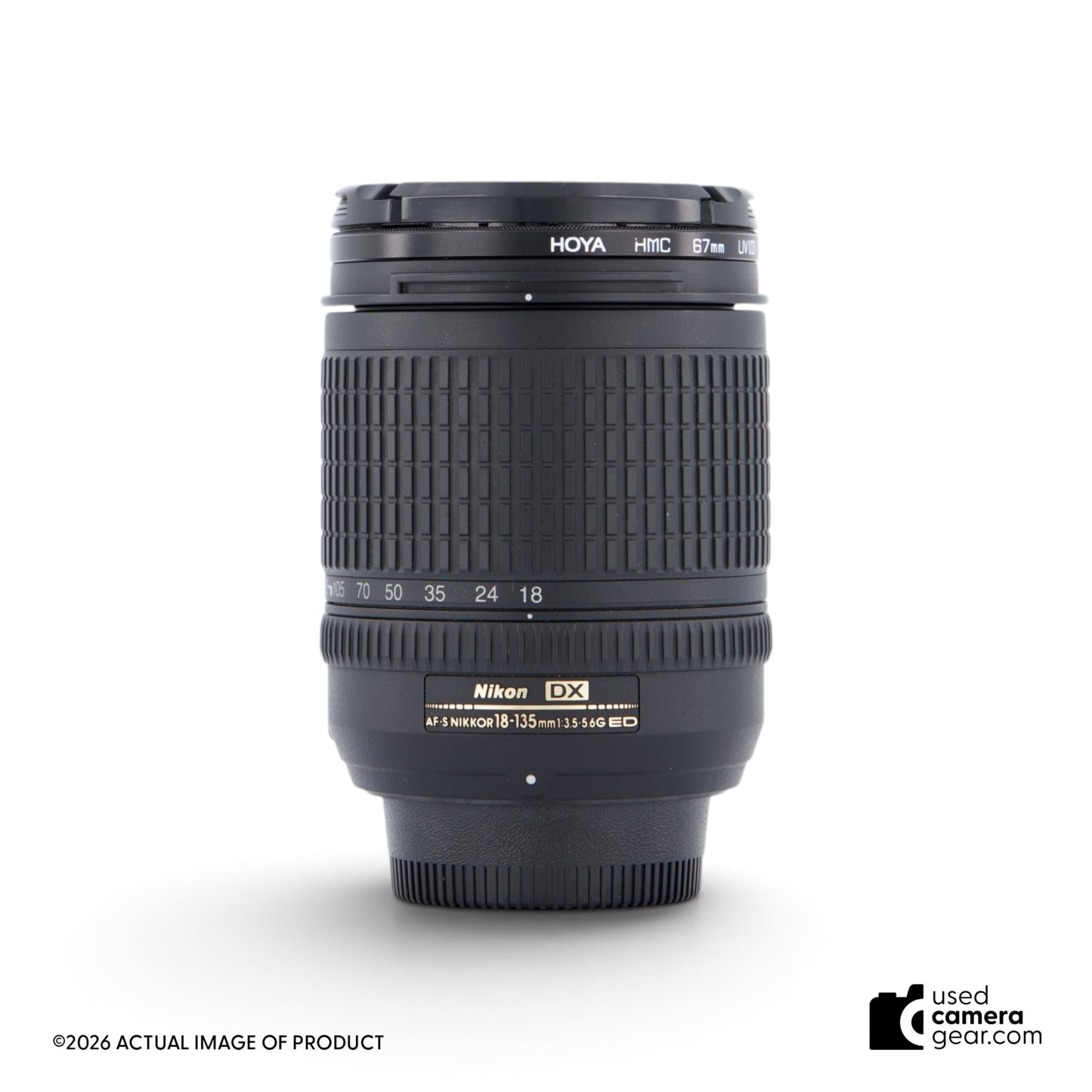 Nikon 18-135mm f/3.5-5.6G ED-IF AF-S DX Nikkor Lens (#394) *USED*
