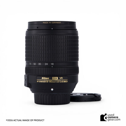Nikon 18-140mm f/3.5-5.6G ED AF-S DX VR Lens (#098) *USED*