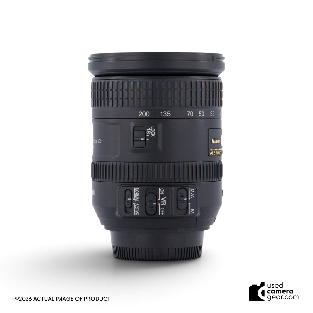 Nikon 18-200mm f/3.5-5.6G ED AF-S DX VR II Lens (#864) *USED*