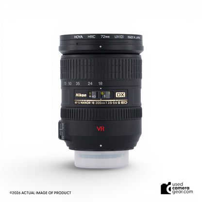 Nikon 18-200mm f3.5-5.6G DX AF-S VR Lens (#078) *USED*