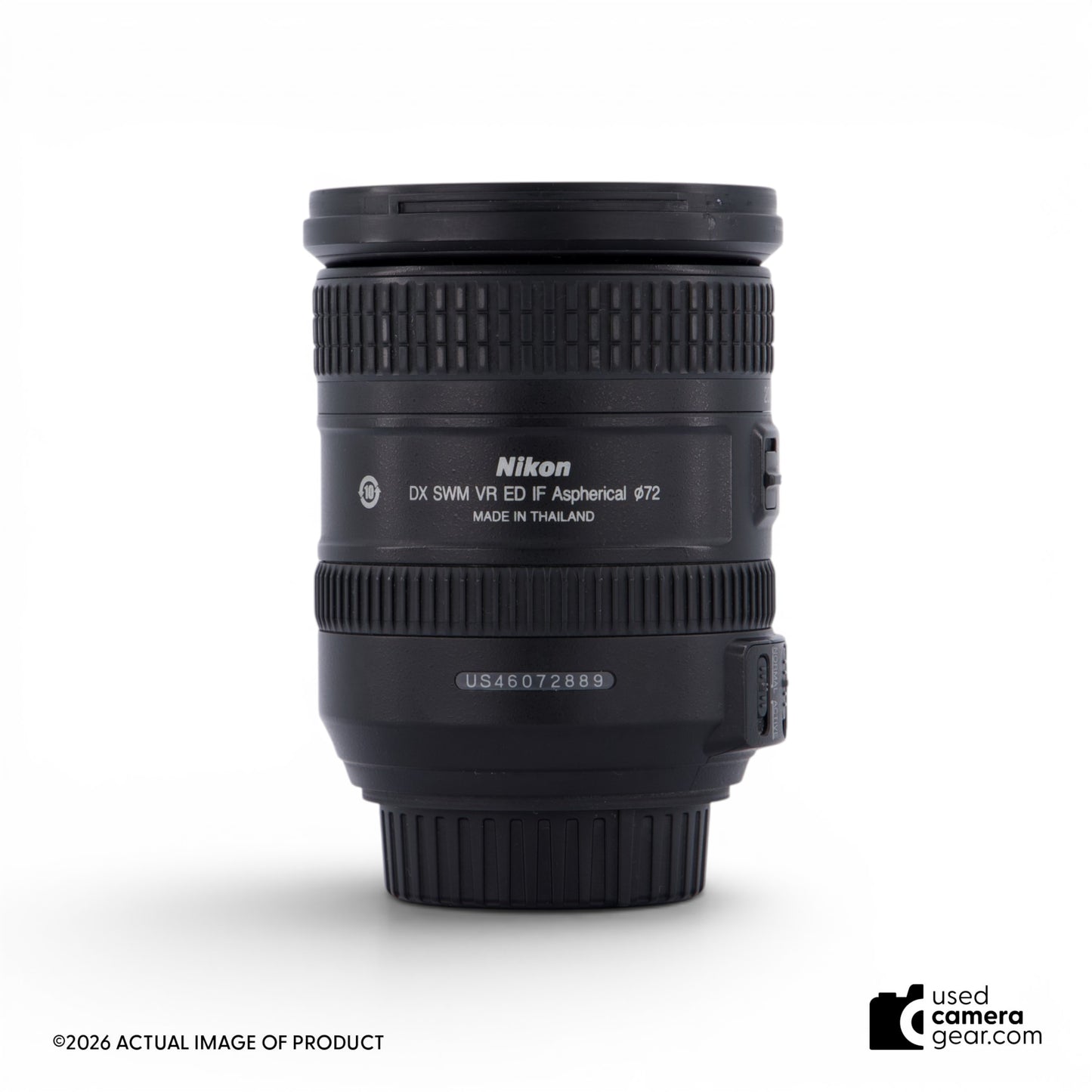 Nikon 18-200mm f/3.5-5.6G ED AF-S DX VR II Lens *READ* (#889) *USED*