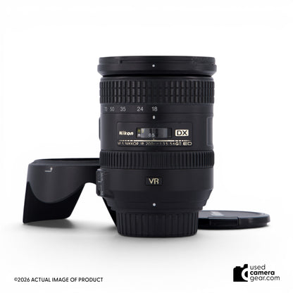 Nikon 18-200mm f/3.5-5.6G ED AF-S DX VR II Lens *READ* (#889) *USED*