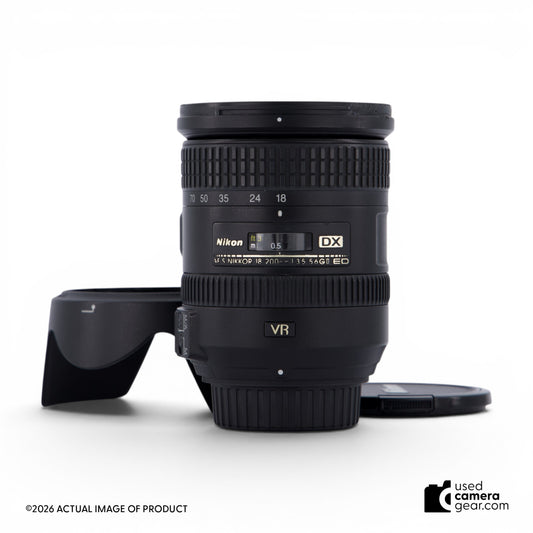 Nikon 18-200mm f/3.5-5.6G ED AF-S DX VR II Lens *READ* (#889) *USED*