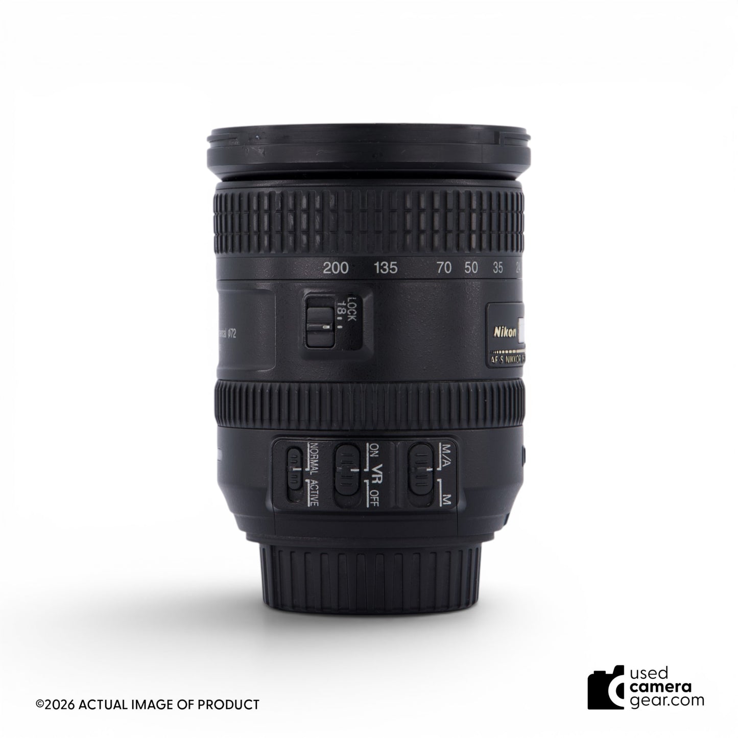 Nikon 18-200mm f/3.5-5.6G ED AF-S DX VR II Lens *READ* (#889) *USED*