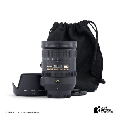 Nikon 18-200mm f/3.5-5.6G ED AF-S DX VR II Lens (#671) *USED*