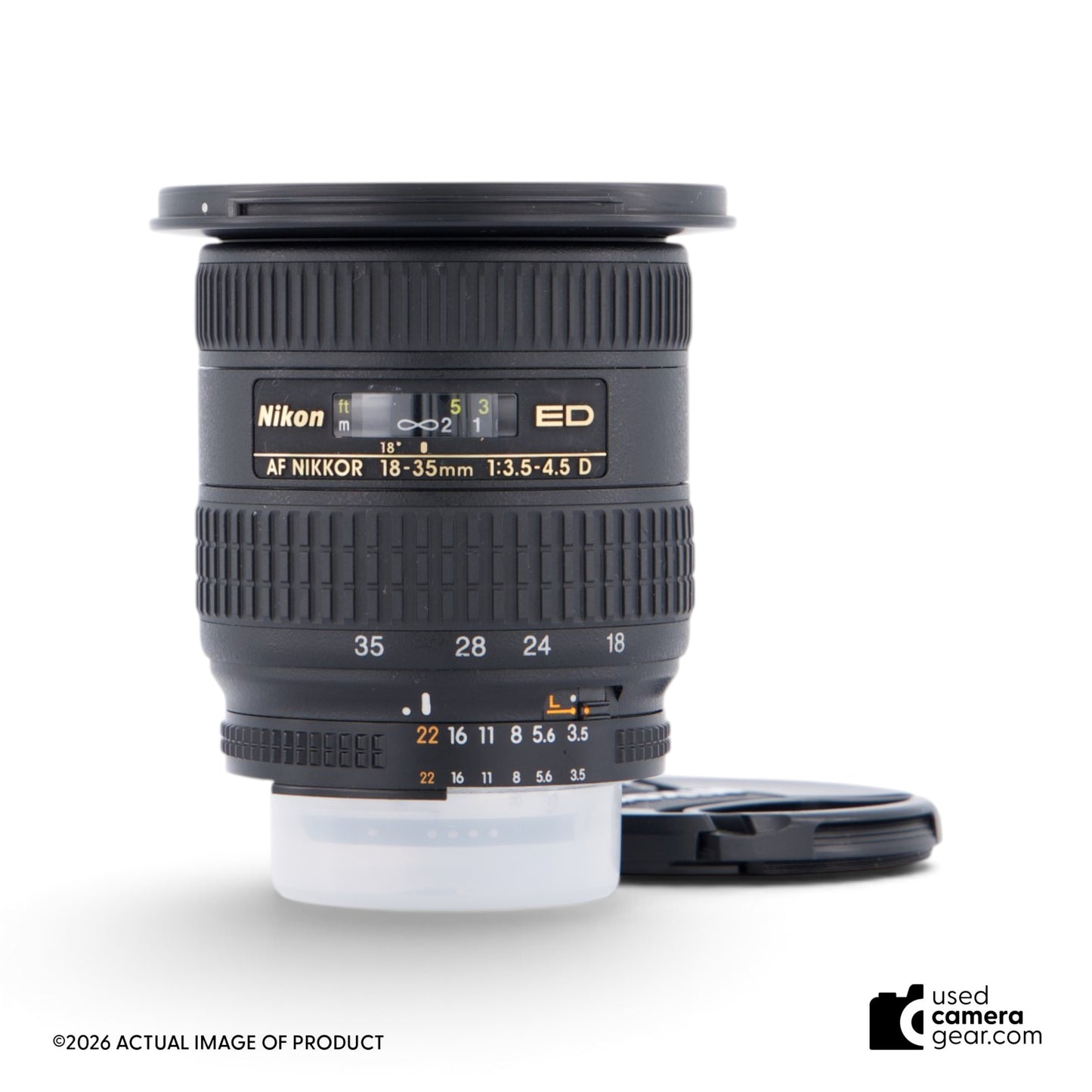 Nikon 18-35mm f/3.5-4.5D ED-IF AF Zoom-Nikkor Lens (#068) *USED*