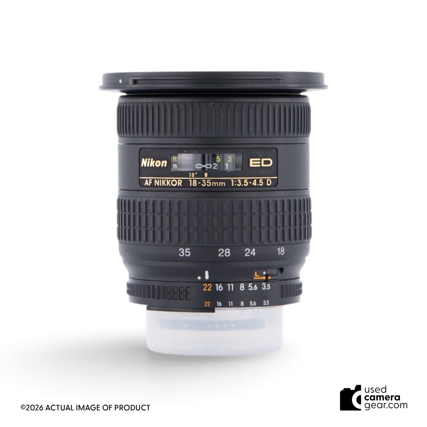 Nikon 18-35mm f/3.5-4.5D ED-IF AF Zoom-Nikkor Lens (#068) *USED*
