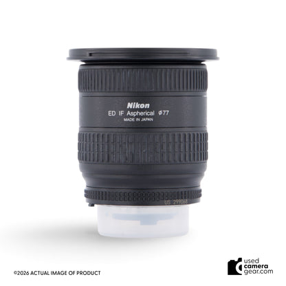 Nikon 18-35mm f/3.5-4.5D ED-IF AF Zoom-Nikkor Lens (#068) *USED*
