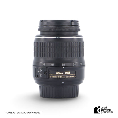 Nikon AF-S 18-55mm f/3.5-5.6 DX II Nikkor Lens (#836) *USED*