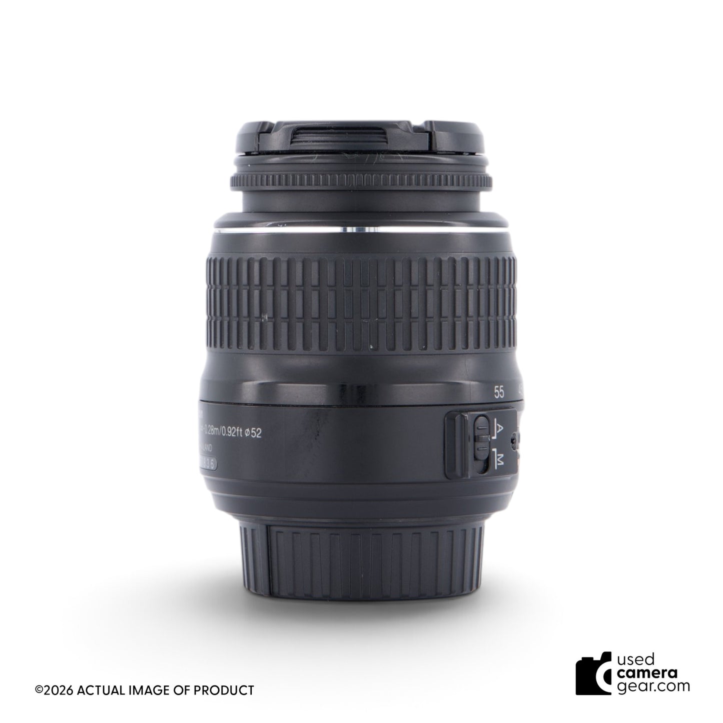 Nikon AF-S 18-55mm f/3.5-5.6 DX II Nikkor Lens (#836) *USED*