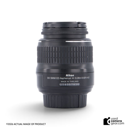 Nikon AF-S 18-55mm f/3.5-5.6 DX II Nikkor Lens (#836) *USED*