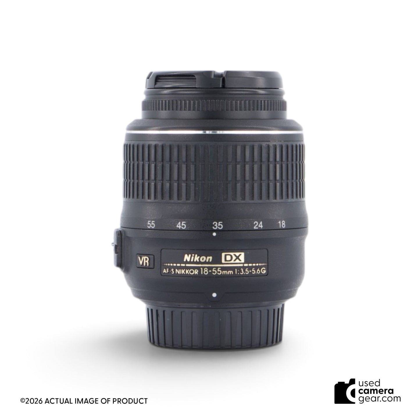 Nikon AF-S DX 18-55mm f/3.5-5.6 G VR Lens (#532) *USED*