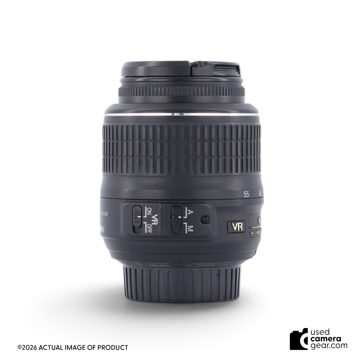 Nikon AF-S DX 18-55mm f/3.5-5.6 G VR Lens (#532) *USED*